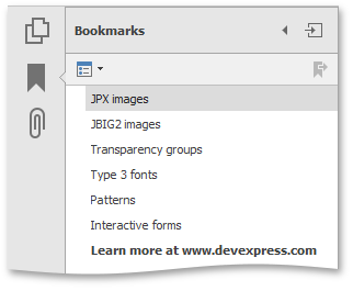 BookmarksPanel