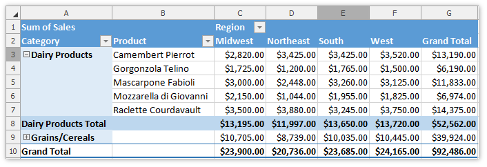 Spreadsheet_PivotTable_LayoutForm_Tabular