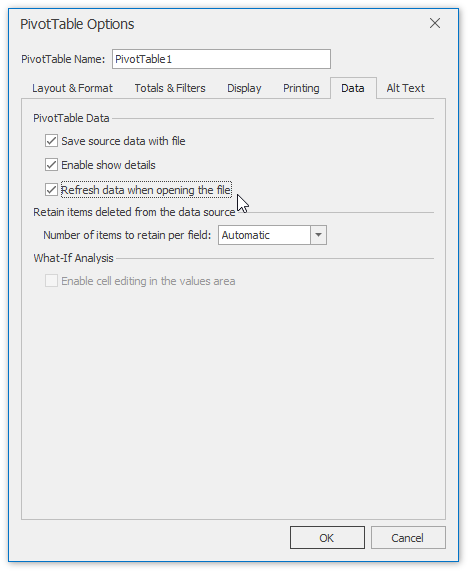 Spreadsheet_PivotTable_Refresh_Automatically