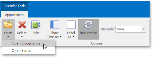 Scheduler_Ribbon_OpenOccurrence