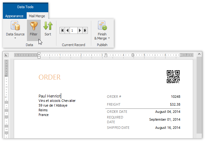 snap-mail-merge-filter-command