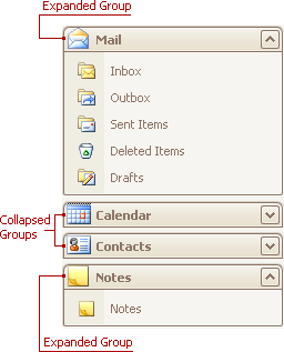 EU_XtraNavBar_ExplorerBarView