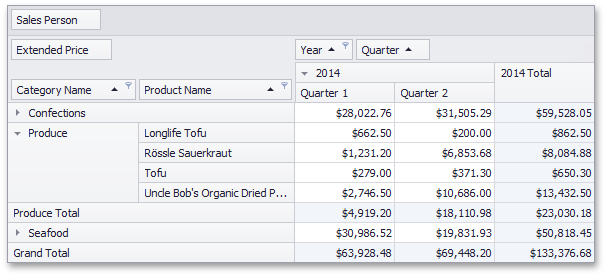 EndUser_Win_PivotGrid