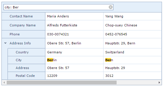 VerticalGridColumnSearch