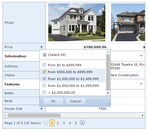 VerticalGridHeaderFilterCheckboxes