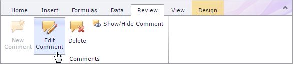 EUD_Spreadsheet_EditComment_Ribbon