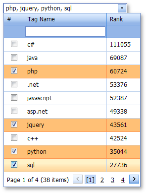 ASPxGridLookup_Selection