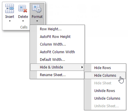 EUD_ASPxSpreadsheet_Home_HideColumns